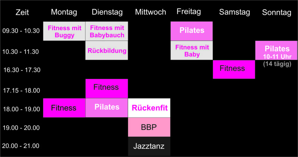 Bitmap in Stundenplan schwarz Homepage Sept 20